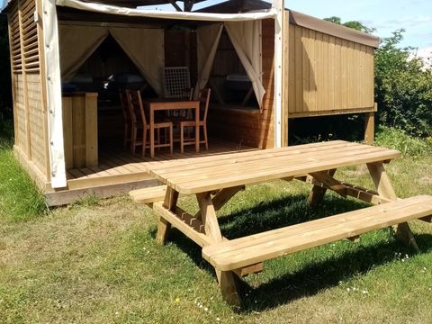 BUNGALOW 4 personnes - Lodge COP'CAMP 18m² 2 chambres 2020 sans sanitaire privatif