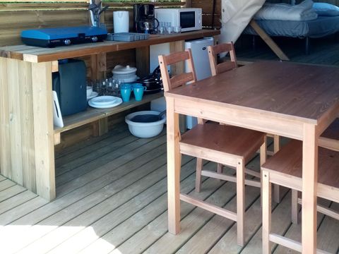 BUNGALOW 4 personnes - Lodge COP'CAMP 18m² 2 chambres 2020 sans sanitaire privatif
