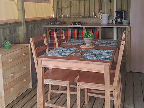 BUNGALOW 5 personnes - BUNGALOW LODGE Océan 27 m² 2 chambres 2022 - sans sanitaire privatif