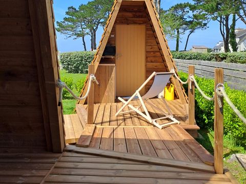 Insolite 2 personnes - Cabane tipi 12m², 2 chambres 2023 sans sanitaire privatif
