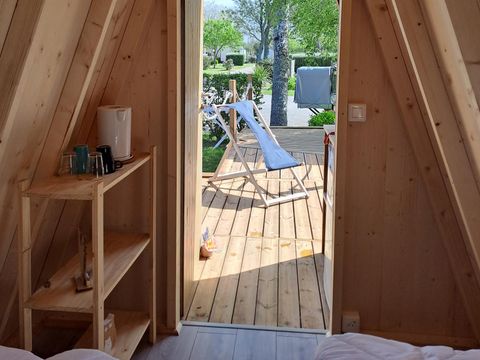 Insolite 2 personnes - Cabane tipi 12m², 2 chambres 2023 sans sanitaire privatif