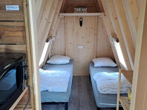 Insolite 2 personnes - Cabane tipi 12m², 2 chambres 2023 sans sanitaire privatif