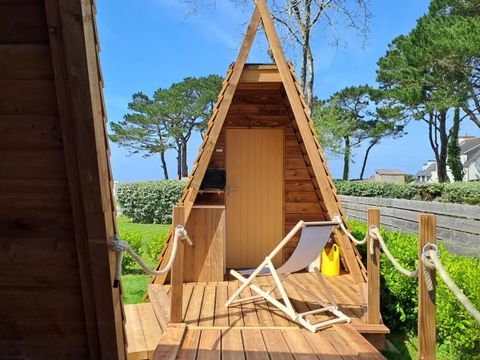 HÉBERGEMENT INSOLITE 2 personnes - CABANE TIPI 2 (sans sanitaire privatif) - 12m² -  1 chambre