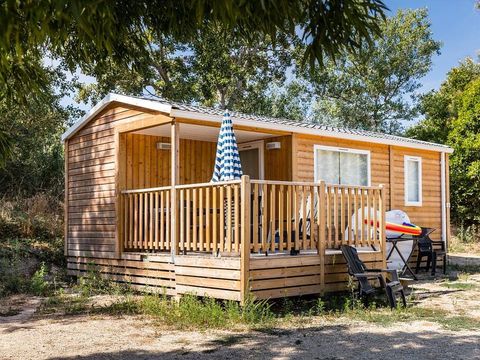 BUNGALOW 4 personnes - Mobil-home | Premium | 2 Ch. | 4 Pers. | Terrasse Simple | 1 SDB | TV