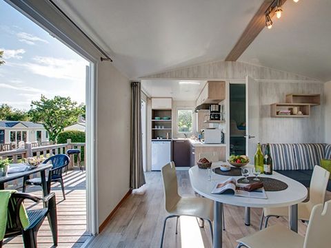 MOBILHOME 4 personnes - Comfort XL | 2 Ch. | 4 Pers. | Terrasse | TV