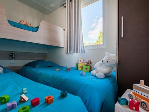 MOBILHOME 4 personnes - Comfort XL | 2 Ch. | 4 Pers. | Terrasse surélevée | TV
