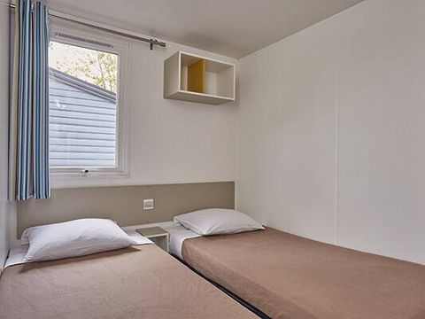 MOBILHOME 8 personnes - Mobil-home | Ultimate | 3 Ch. | 6/8 Pers. | Terrasse surélevée | Clim. | TV