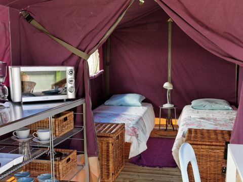 BUNGALOW TOILÉ 5 personnes - Freeflower Standard sans sanitaires