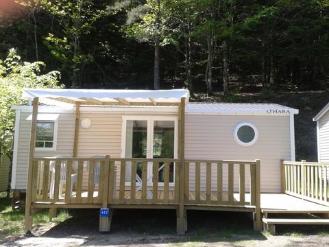 Mobilhome 4 personnes - Mobil-home Confort 29m² (2 chambres) + adapté aux personnes à mobilité réduite + TV + terrasse
