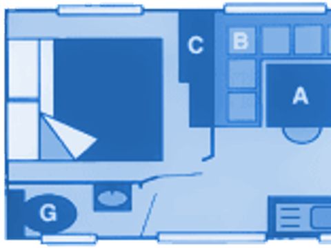 MOBILHOME 5 personnes - Mobil home Relax