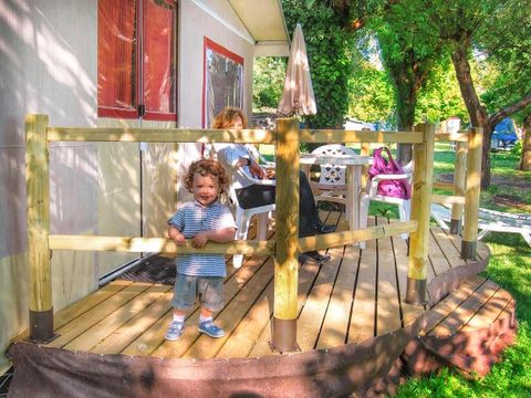 Tente 2 personnes - Lodgetent Deluxe - 10 mètres de la plage