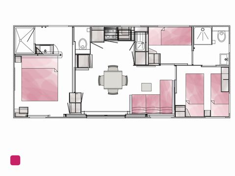 MOBILHOME 8 personnes - Mobilhome 8 personnes