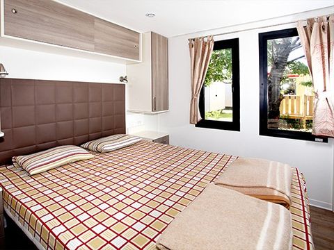 MOBILHOME 6 personnes - Comfort | 3 Ch. | 6 Pers. | Terrasse surélevée | Clim.