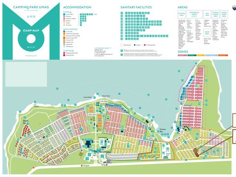 Tente en toile et en bois 4 personnes - Park Umag - Tente Safari Confort