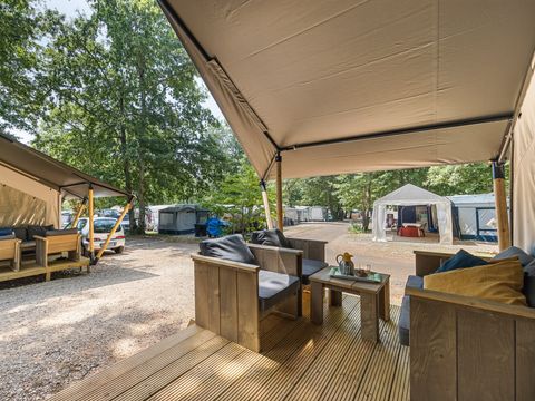 Tente en toile et en bois 4 personnes - Park Umag - Tente Safari Confort