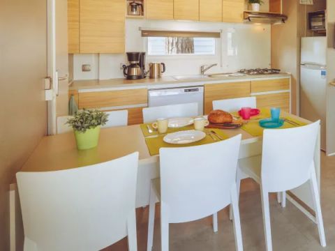 MOBILHOME 6 personnes - Premium 3 chambres Lounge sans TV