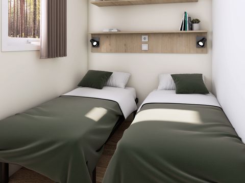 Mobilhome 4 personnes - Privilège Yeu - 2 Chambres - 27 m²