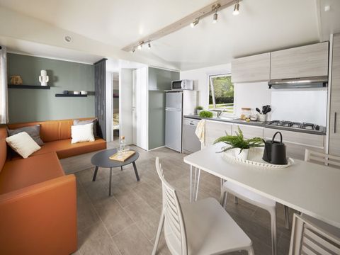 MOBILHOME 6 personnes - Super EVO - 3 chambres - Terrasse semi couverte - Climatisation & lave-vaisselle inclus !