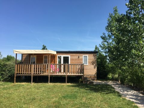MOBILHOME 6 personnes - Super Cordelia - 3 chambres avec volets - Climatisation - Terrasse semi couverte