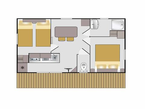 CHALET 5 personnes - Cottage 5p 2ch **