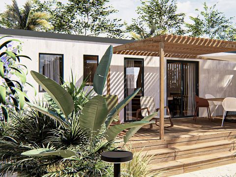 MOBILHOME 6 personnes - COTTAGE 6p 3ch PREMIUM