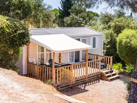 MOBILHOME 6 personnes - Comfort | 3 Ch. | 6 Pers. | Terrasse simple | Clim.