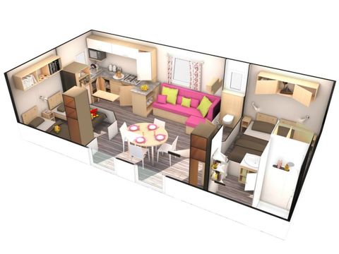 MOBILHOME 4 personnes - Mobilhome 4 personnes