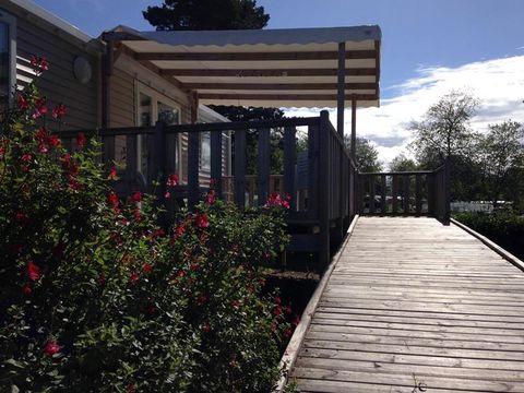 MOBILHOME 4 personnes - Mobil-home STANDARD 29m² (2 chambres) + terrasse adaptée pour les Personnes à Mobilité Réduite