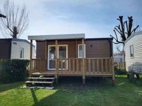 MOBILHOME 4 personnes - Mobil-home Confort 22m² - 2 chambres - terrasse semi-couverte +TV 4 pers