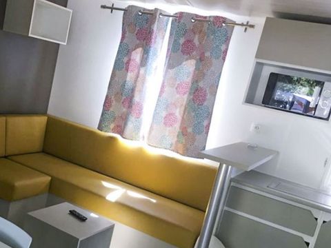 MOBILHOME 6 personnes - Mobil-home Premium 29m² - 3 chambres - terrasse semi-couverte + lave-vaisselle - TV 6 pers