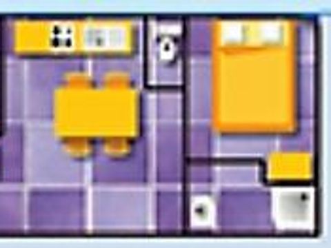 MOBILHOME 6 personnes - LAVANDE CONFORT+