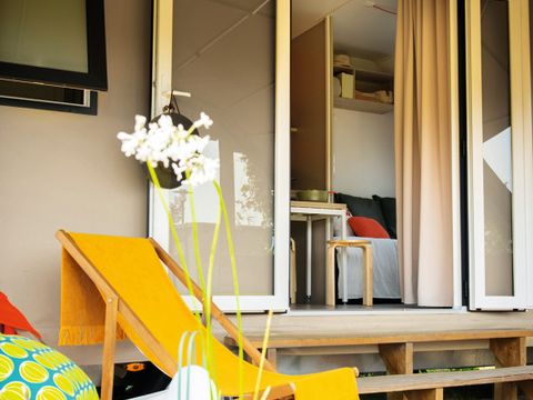 BUNGALOW TOILÉ 4 personnes - CocoSweet (sans sanitaires) - Cube de chauffage réversible