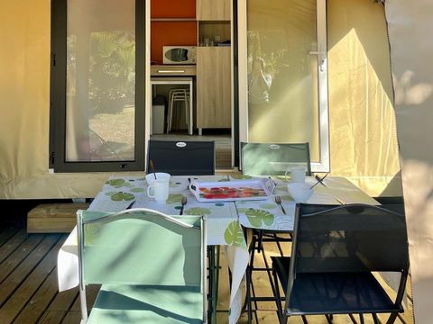 BUNGALOW TOILÉ 4 personnes - CocoSweet (sans sanitaires) - Cube de chauffage réversible