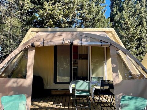 BUNGALOW TOILÉ 4 personnes - CocoSweet (sans sanitaires) - Cube de chauffage réversible