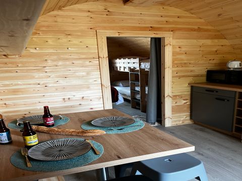 HÉBERGEMENT INSOLITE 4 personnes - Tonneau Les Costières  (sans sanitaires) (1ch - 1/4pers)