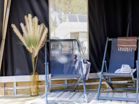 TENTE TOILE ET BOIS 4 personnes - Ecrin Cocoon Insolite 16m² (sans sanitaires)