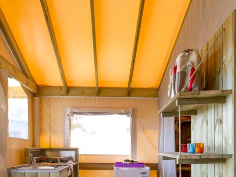 Tente en toile et en bois 5 personnes - LODGE
