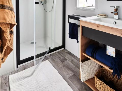 MOBILHOME 6 personnes - Cottage 4 Pièces 6 Personnes Climatisé + TV