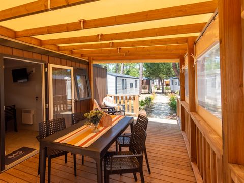 MOBILHOME 4 personnes - Olbia CONFORT Climatisé - Piéton.