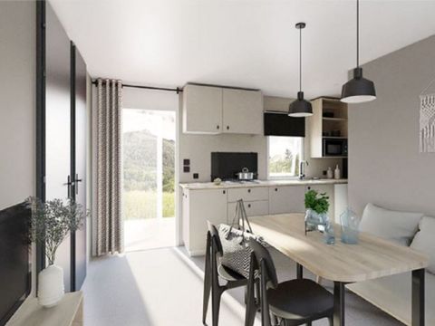 MOBILHOME 4 personnes - EDEN TV 2 chambres 26M2
