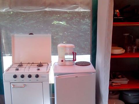BUNGALOW TOILÉ 4 personnes - CARAIBE, sans sanitaires