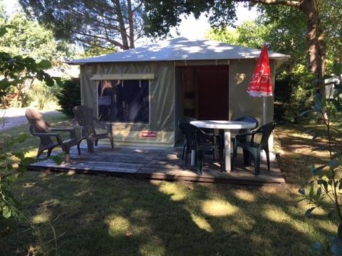 BUNGALOW TOILÉ 4 personnes - CARAIBE, sans sanitaires