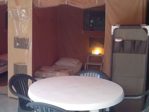 BUNGALOW TOILÉ 4 personnes - CARAIBE, sans sanitaires
