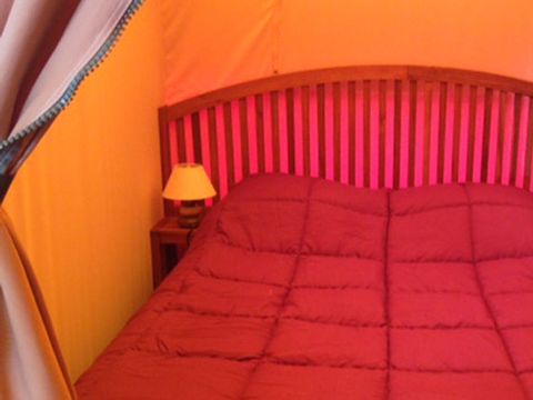 Tente en toile et en bois 5 personnes - VICTORIA, sans sanitaires