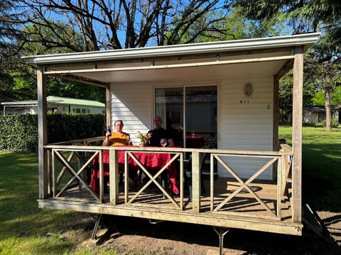 MOBILHOME 4 personnes - Confort  SAFARI 21 m² + terrasse couverte