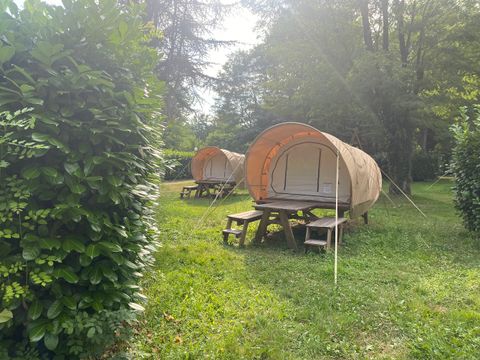 HÉBERGEMENT INSOLITE 2 personnes - Tente toilée Dk'Bane