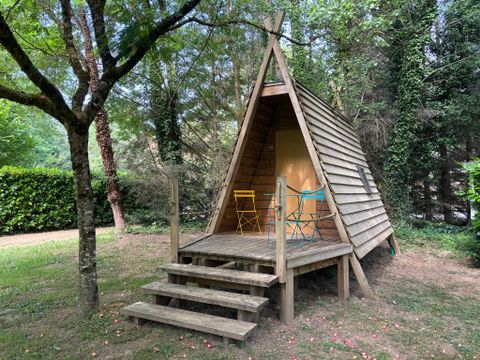 Hébergement 2 personnes - Cabadienne - Tente bois 6 m²