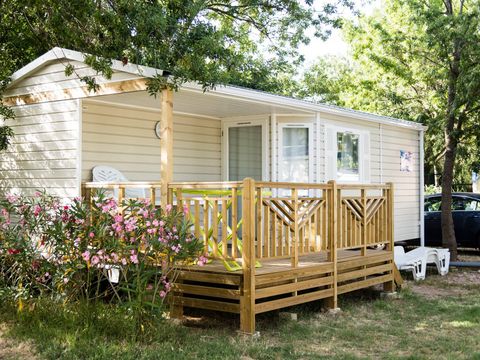 MOBILHOME 6 personnes - Mobil-home | Comfort | 2 Ch. | 4/6 Pers. | Terrasse Simple | 1 SDB