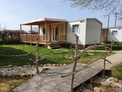 MOBILHOME 6 personnes - LOFT PREMIUM 33m² avec lave vaisselle