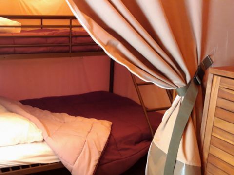 Tente en toile et en bois 5 personnes - Lodge Victoria